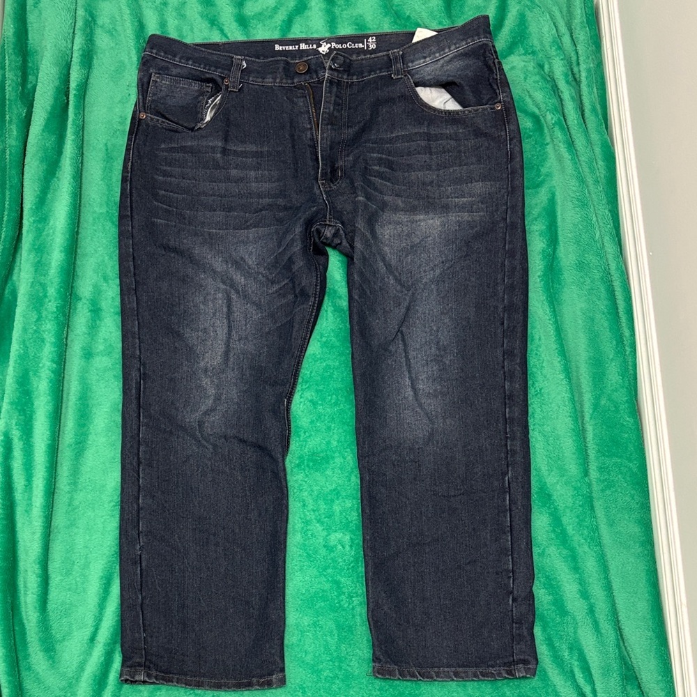 Beverly Hills Polo Club Dark Blue Relaxed Jeans